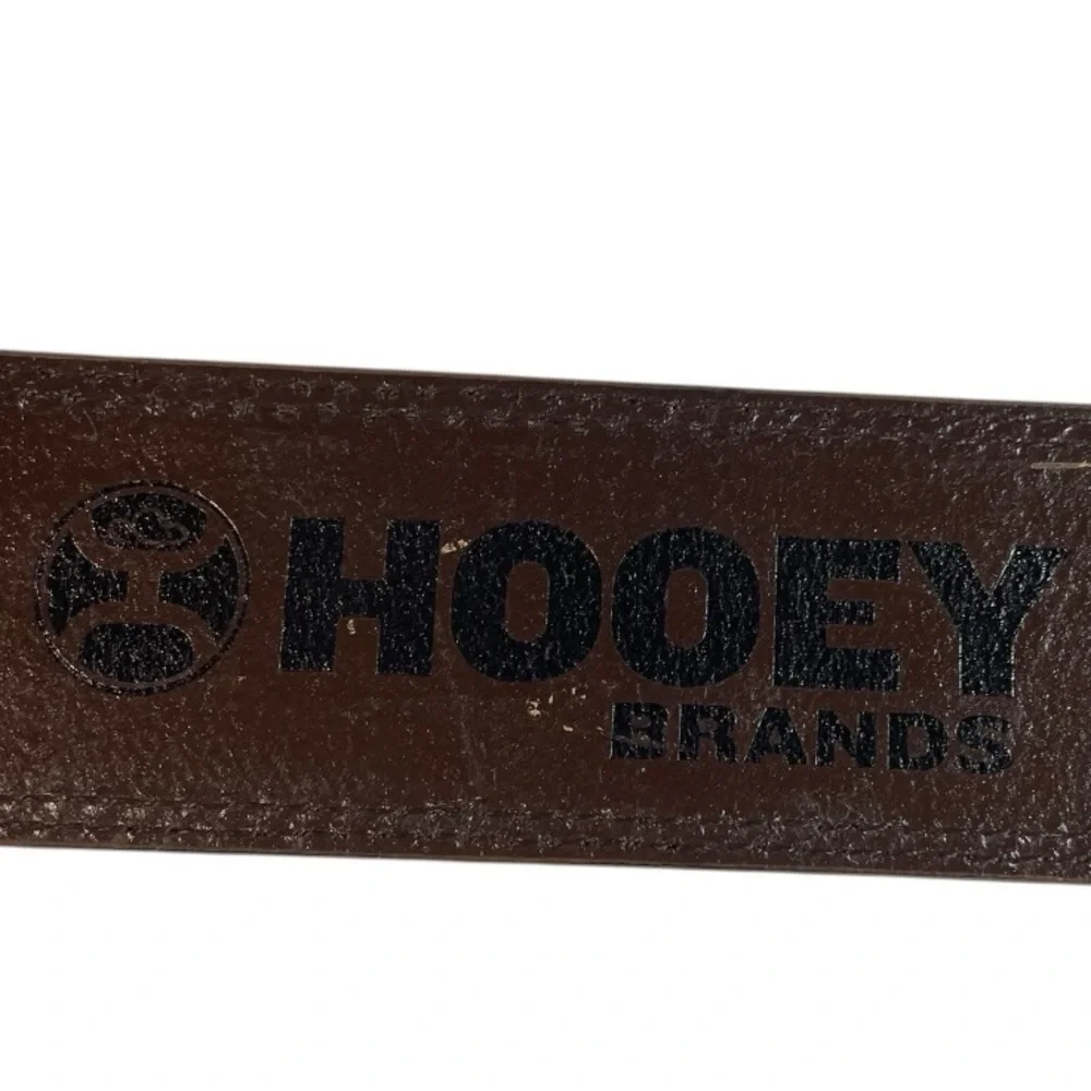 Hooey Women’s Size Medium Western Leather Embossed Belt